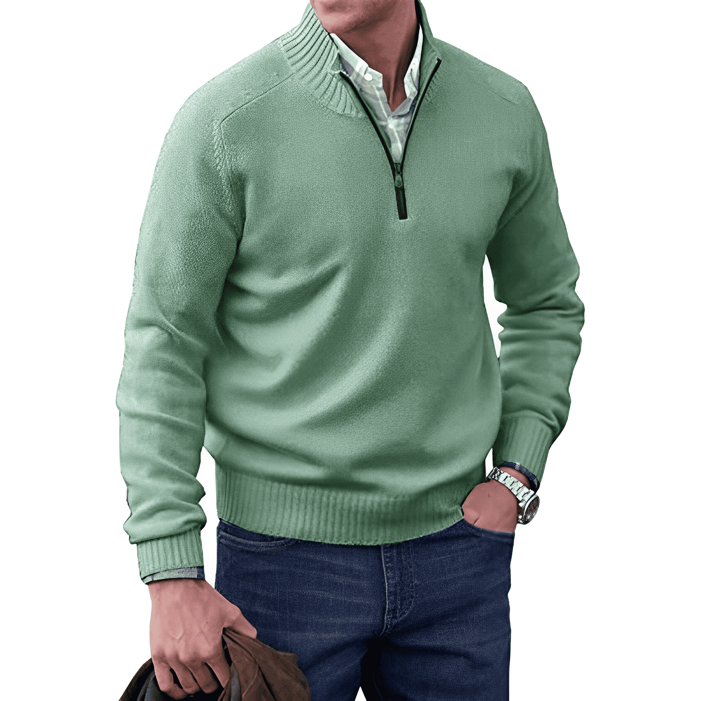 Jones - Elegante Jersey Con Cremallera