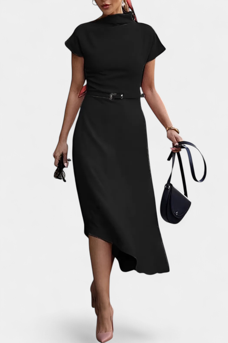Florence | Vestido Asimétrico de Estilo Urbano