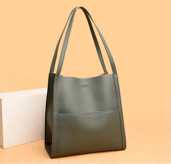 Frida - Bolso sencillo de piel auténtica