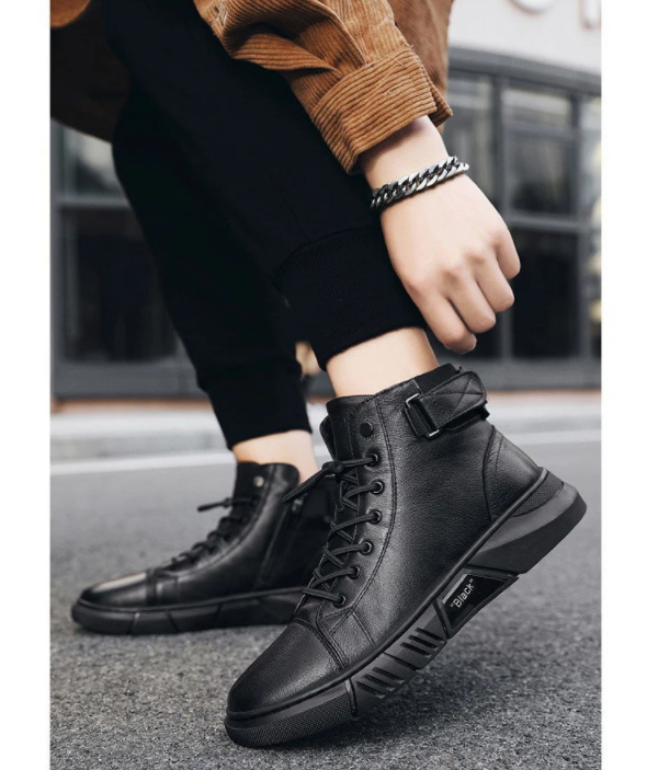 Zapatos De Cuero De Calidad Para Hombre