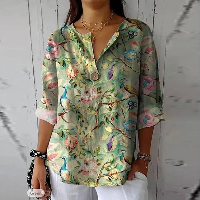 Lena | Elegante Blusa De Verano Para Mujer