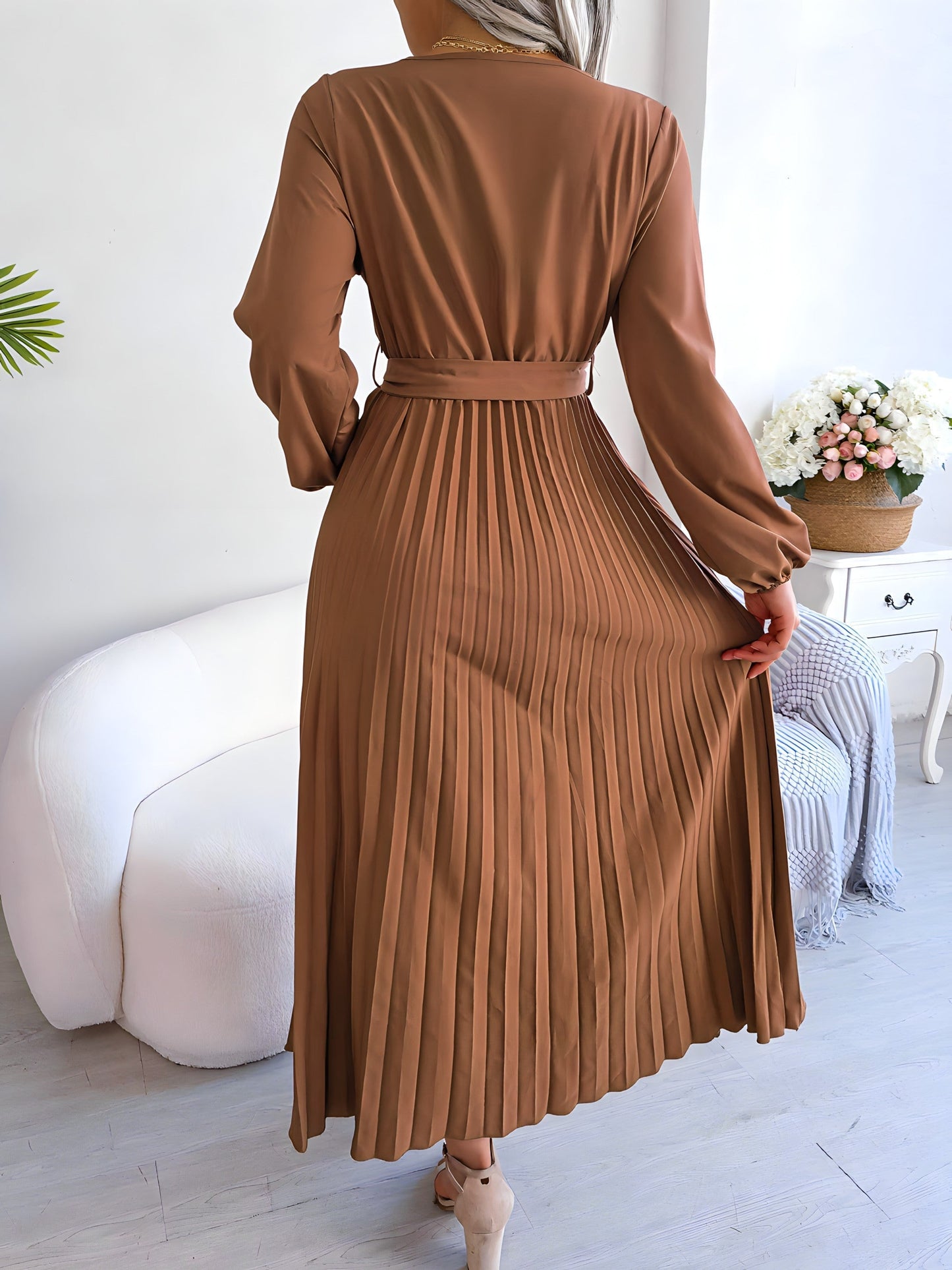 Ève - Elegante Vestido Plisado