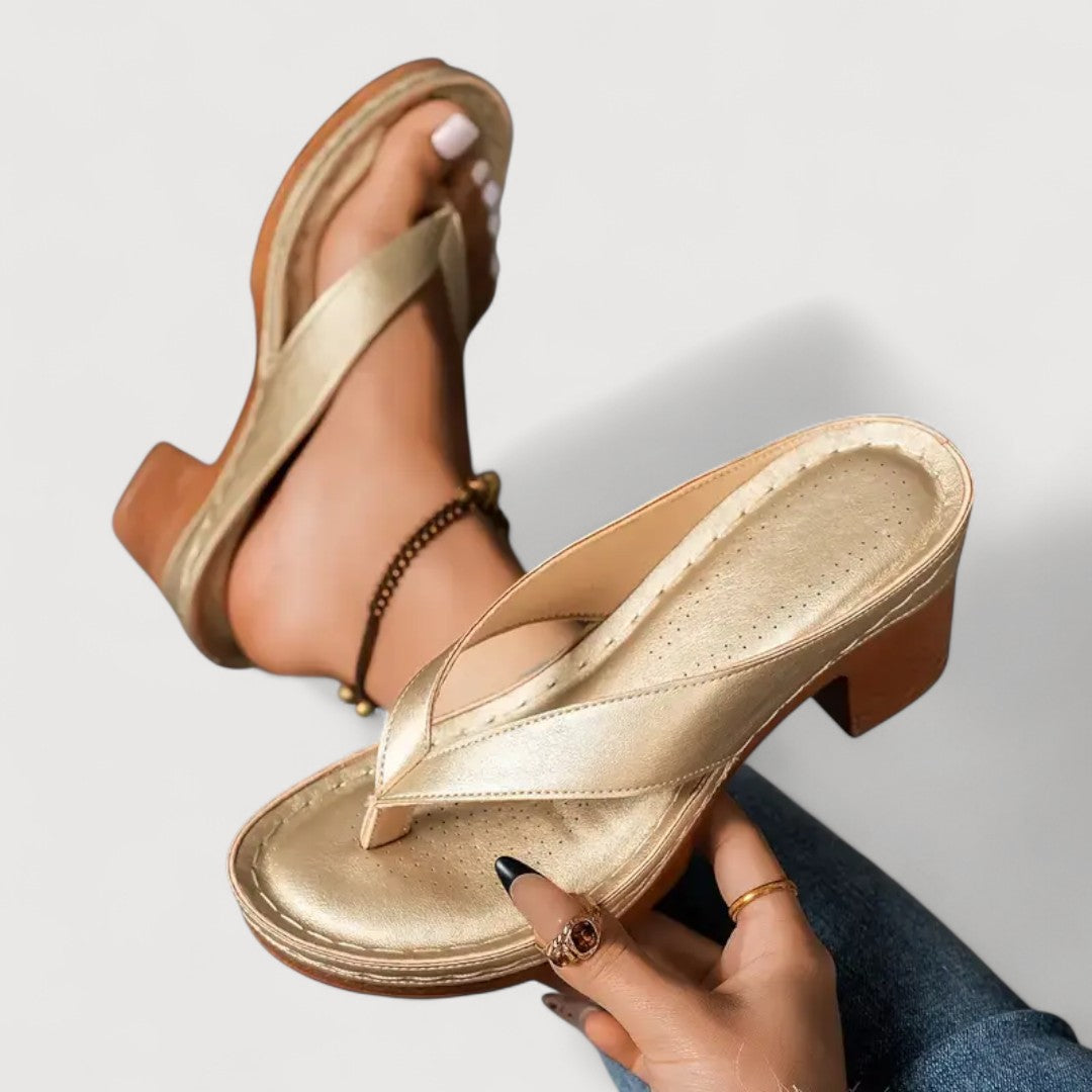 Carmel | Sandalias Con Tacón Elegantes