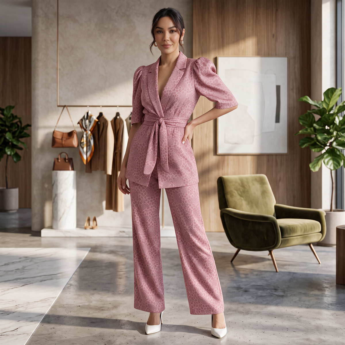 Viola | Conjunto Elegante De Dos Piezas Para Mujer
