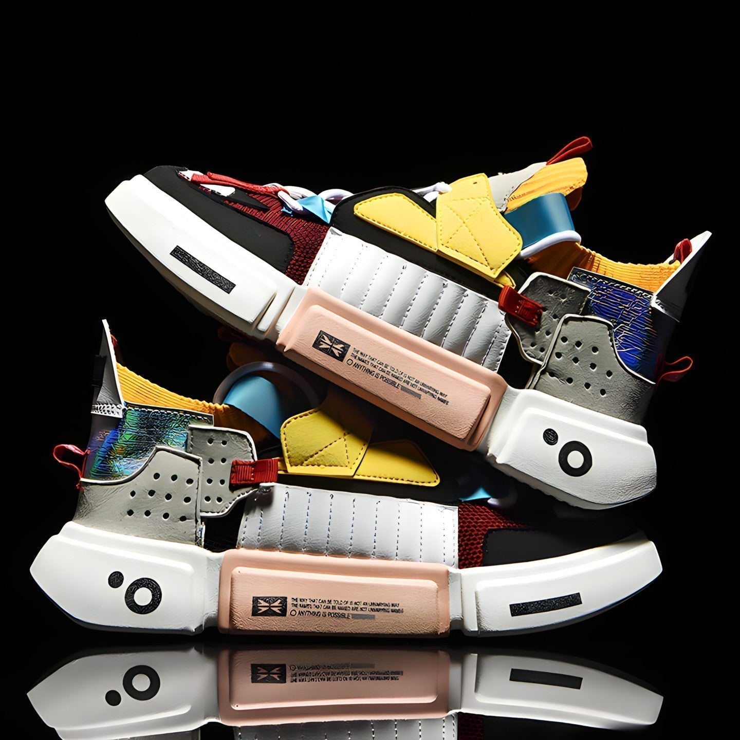 Silvain - Mezcla De Colores Streetwear Sneakers