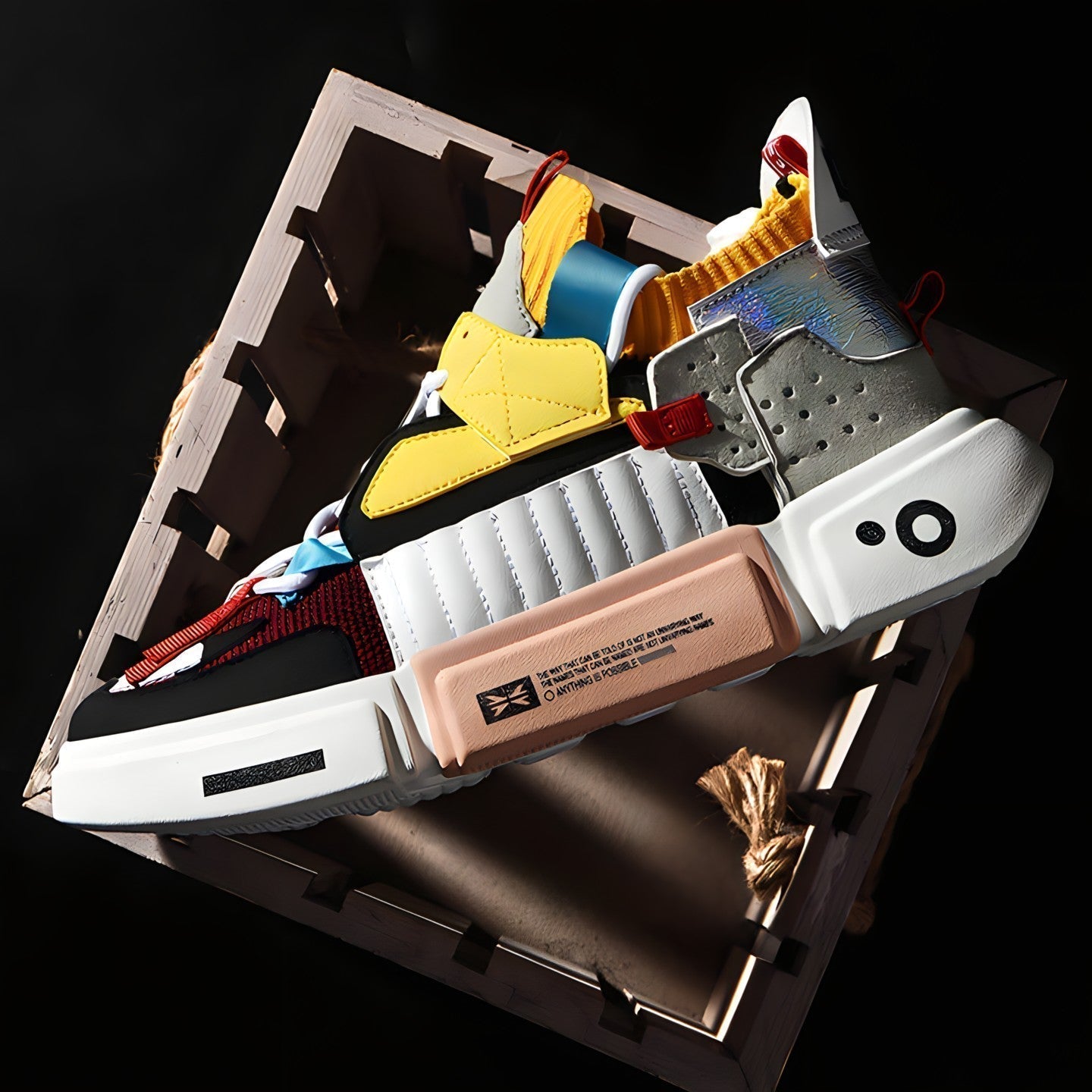 Silvain - Mezcla De Colores Streetwear Sneakers