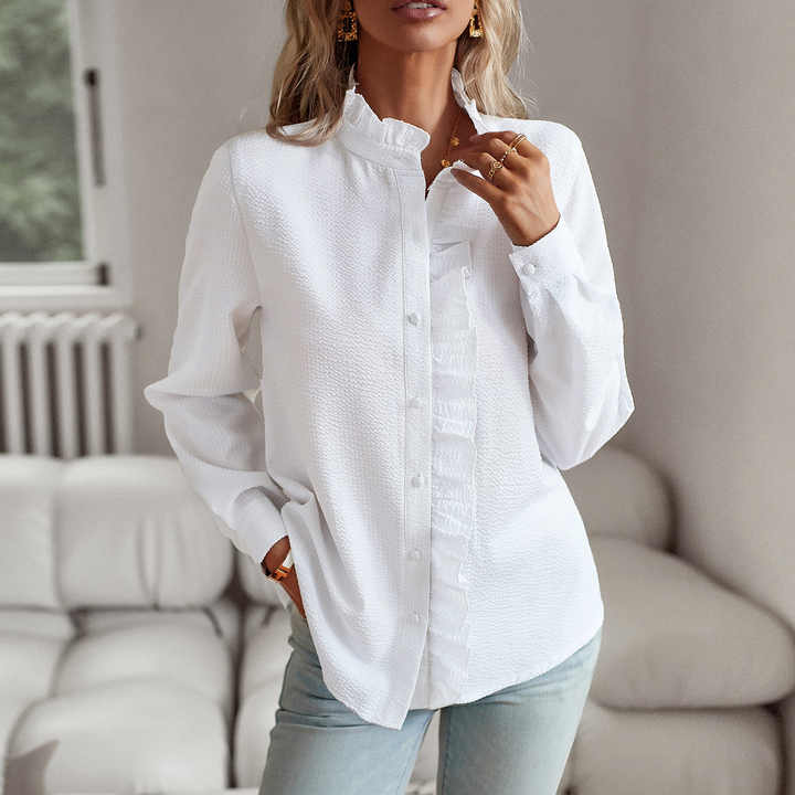 Camisa Mujer Volados