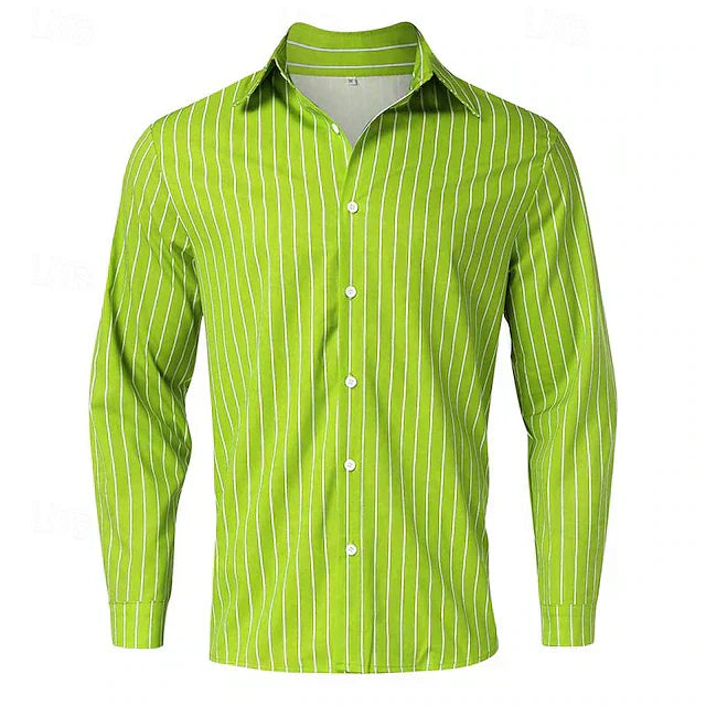 Philippe - Camisa De Seda a Rayas