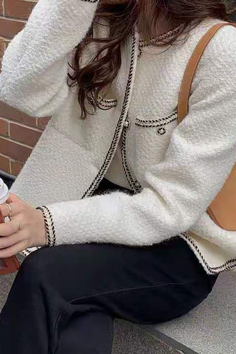 Victoria | Chaqueta De Tweed Bordada