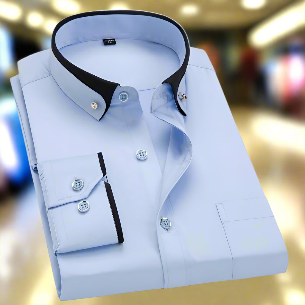 Jannik | Camisa Clásica De Manga Larga