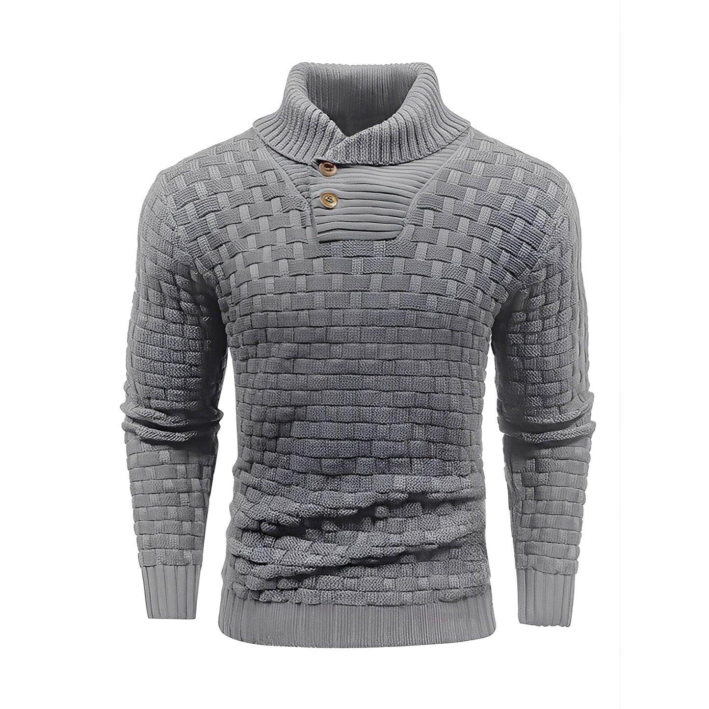Weldon - Elegante Jersey De Cuello Alto Para Hombres