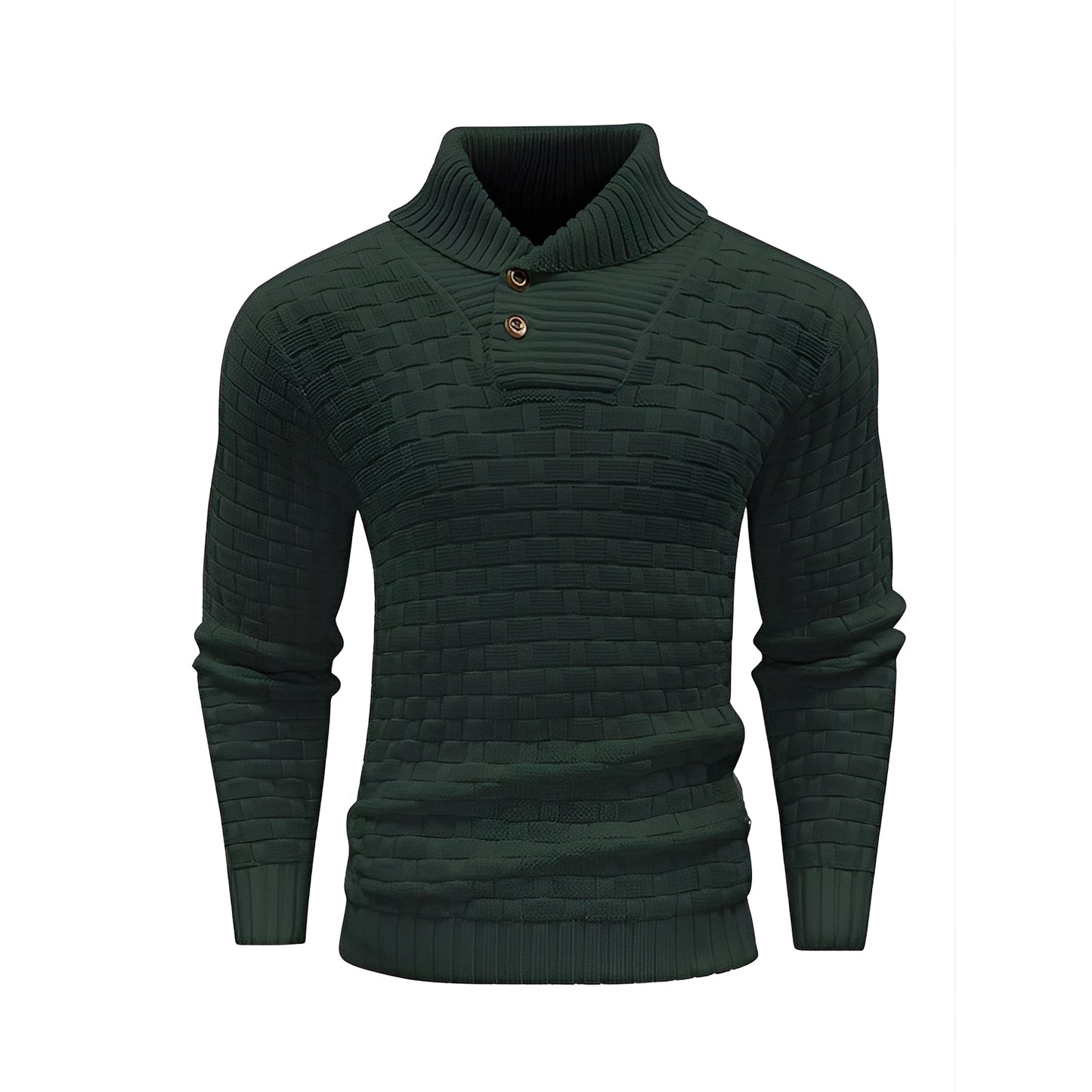 Weldon - Elegante Jersey De Cuello Alto Para Hombres