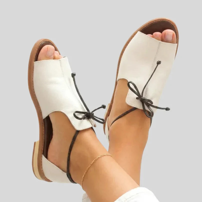 Diana | Sandalias Julieta Con Cordones