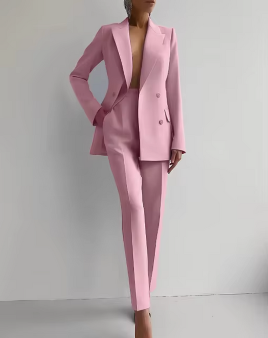 Mariza – Conjunto Blazer y Pantalón De Pinzas