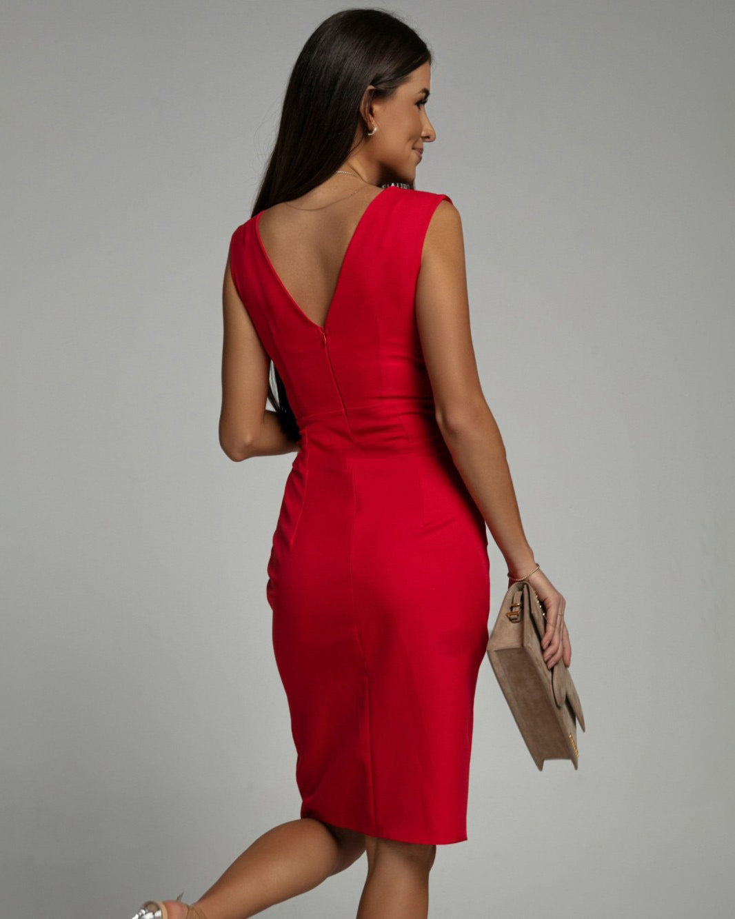 Isa | Vestido Entallado Escote En V