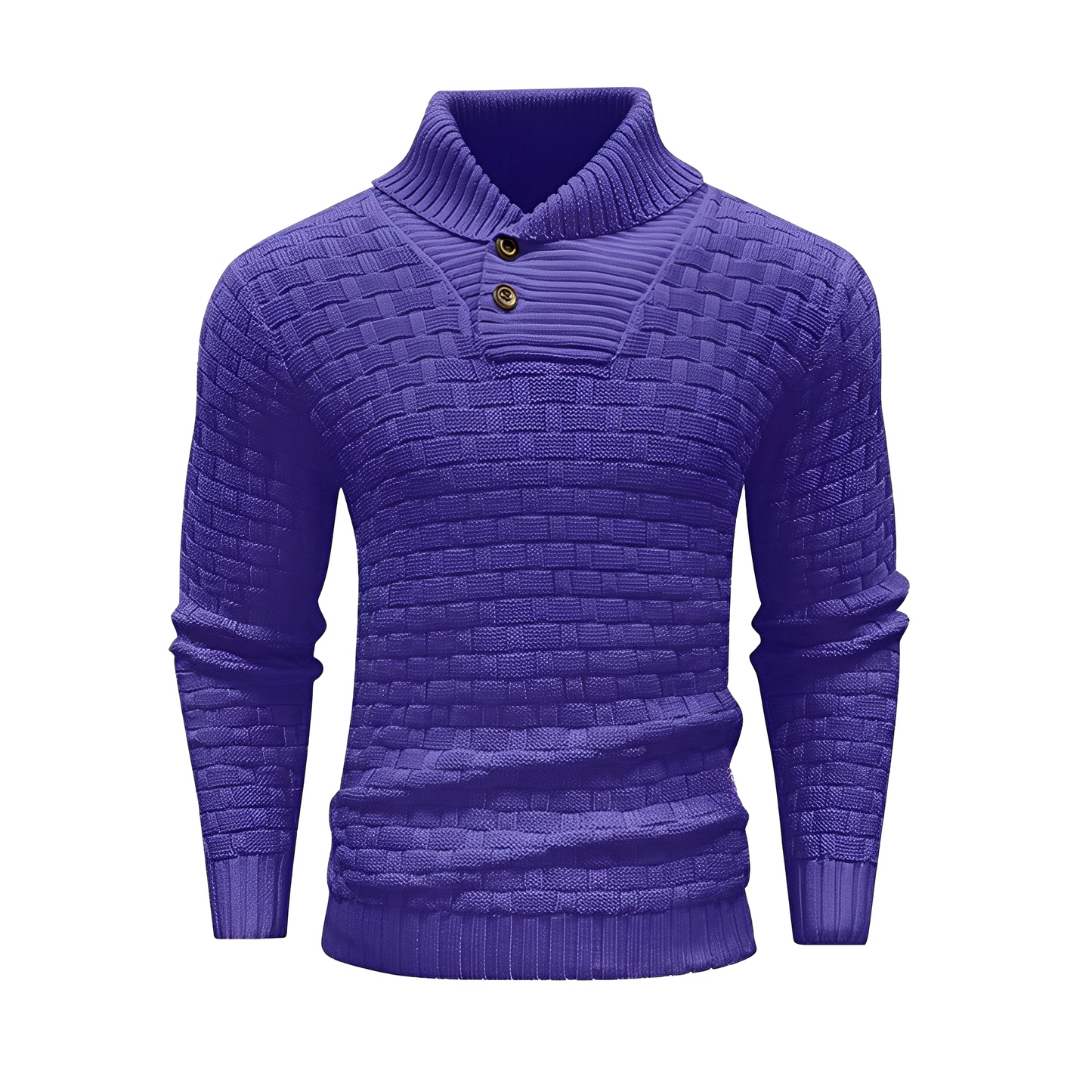 Weldon - Elegante Jersey De Cuello Alto Para Hombres
