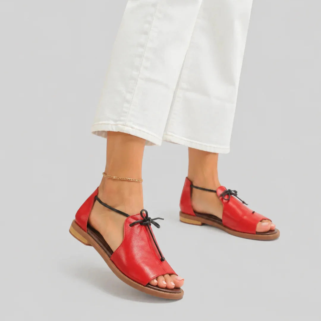Diana | Sandalias Julieta Con Cordones