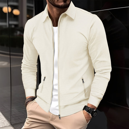 Norton - Moderna Chaqueta De Transición Con Cremallera Para Hombres