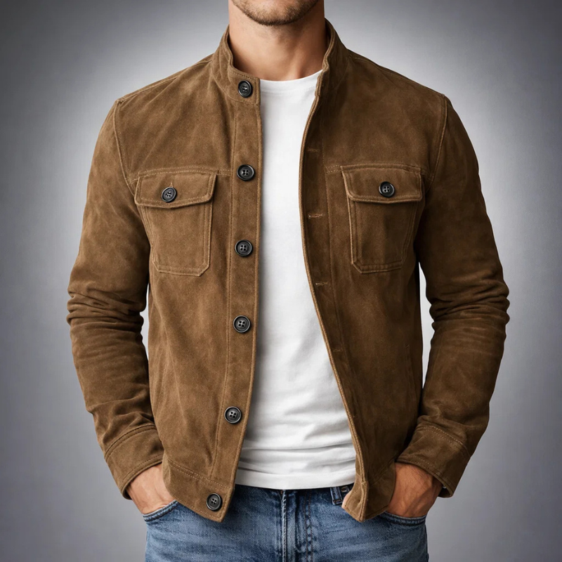 Varek │Chaqueta De Botones Para Hombres
