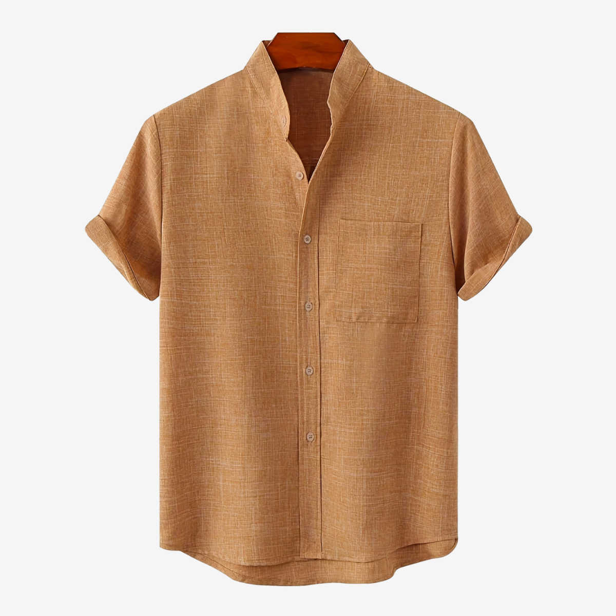 Damer | Camisa De Hombre De Algodón y Lino