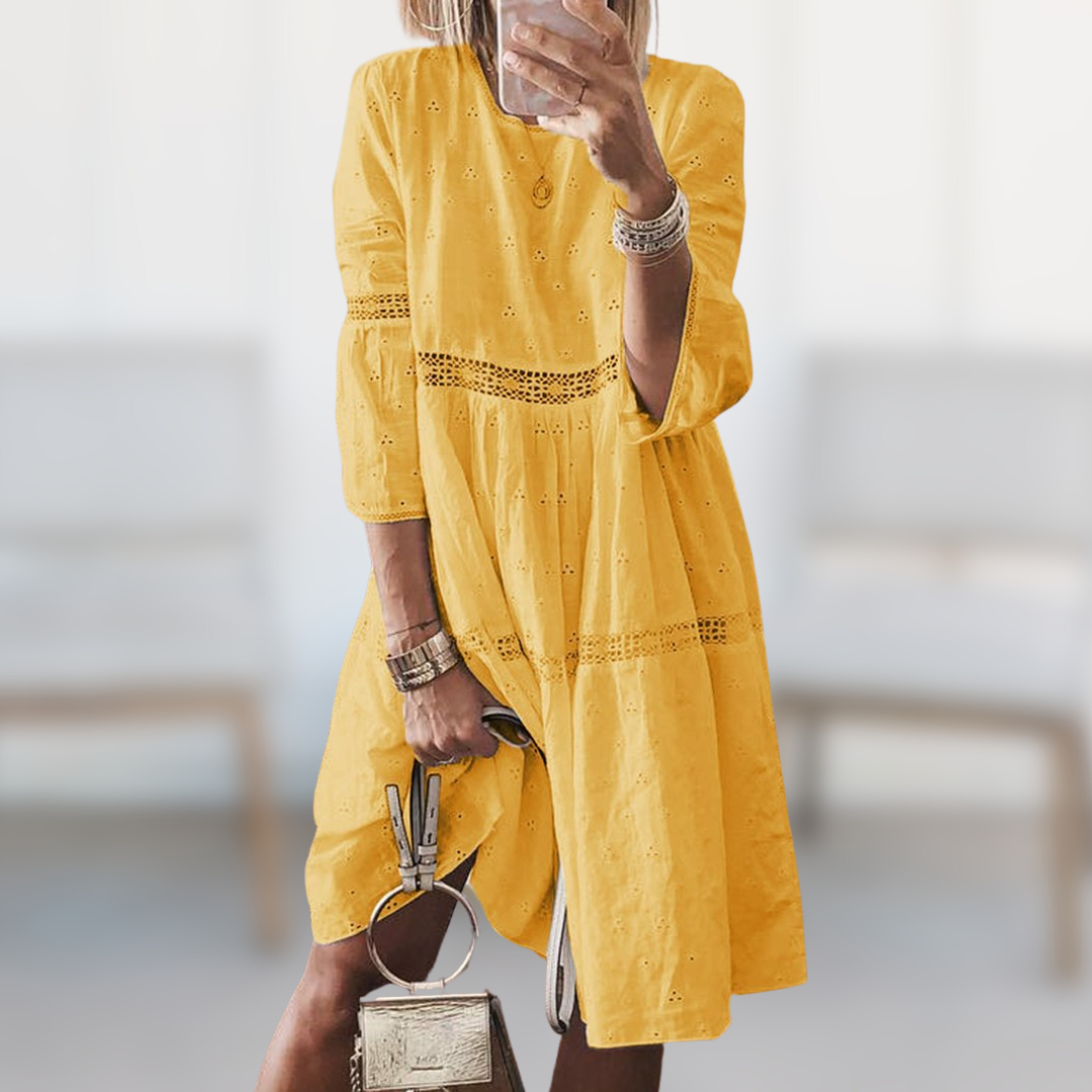 Marzia | Elegante Vestido Bordado
