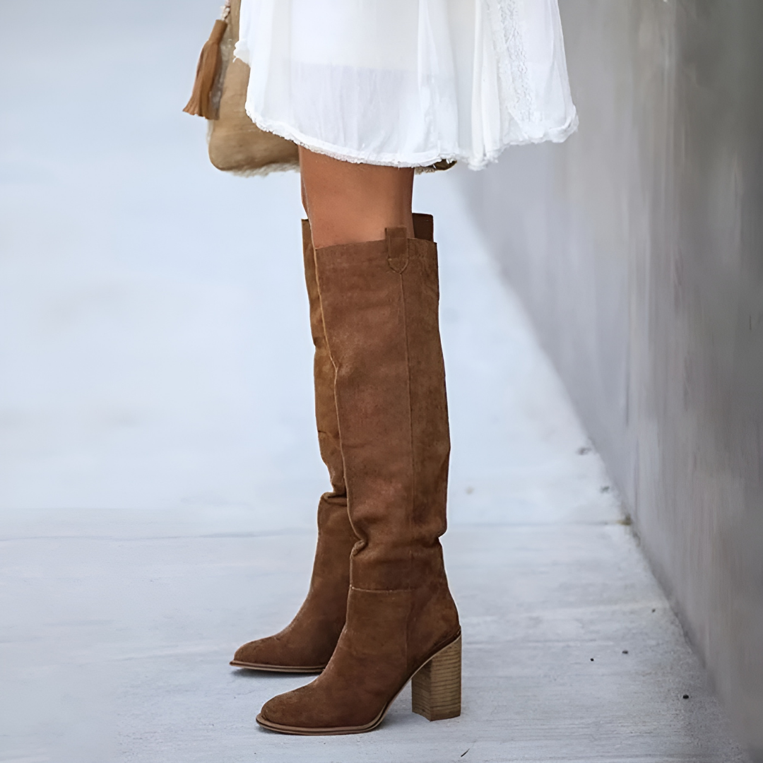 Grace - Botas Clásicas De Piel Para Mujer