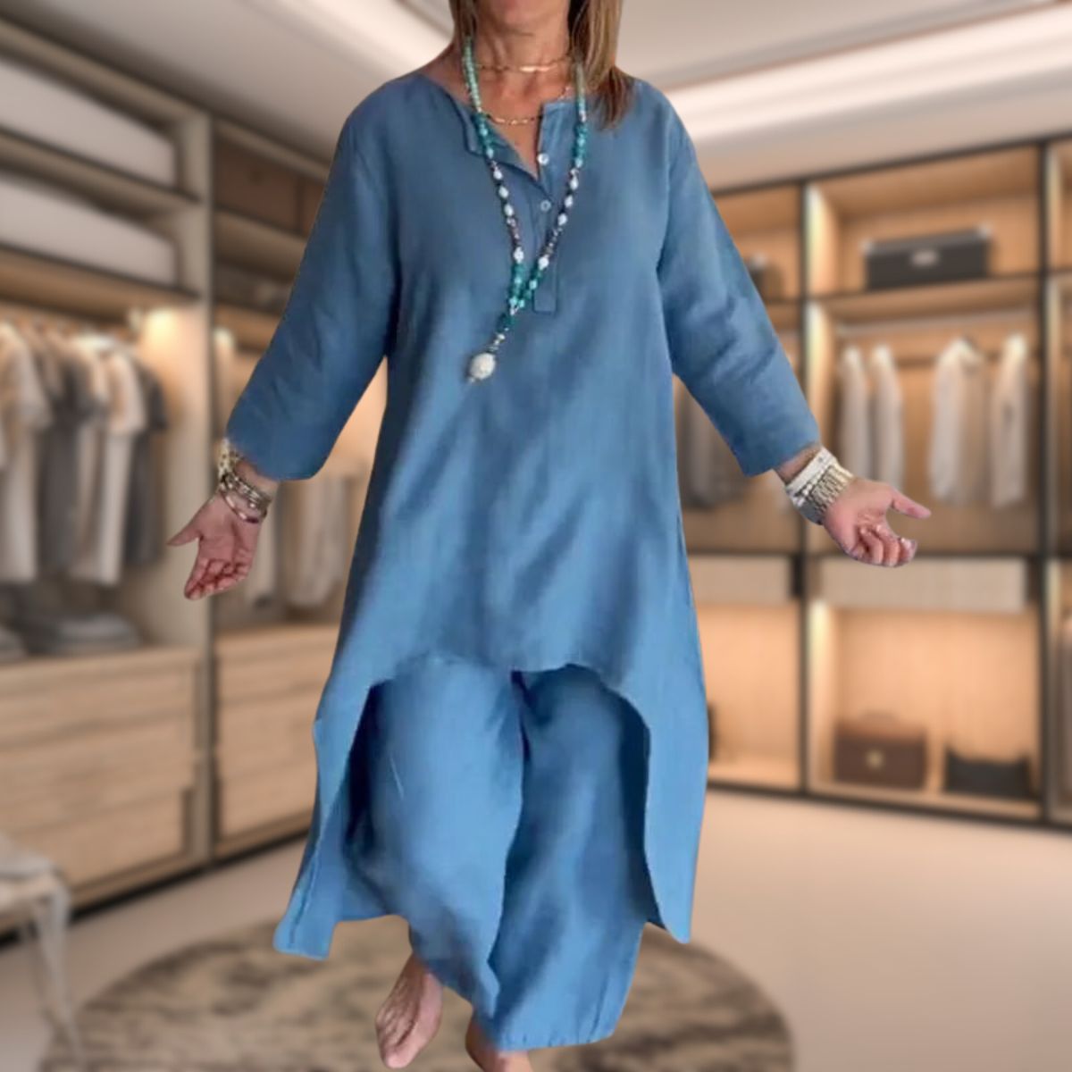 Marie | Conjunto Cómodo De Dos Piezas