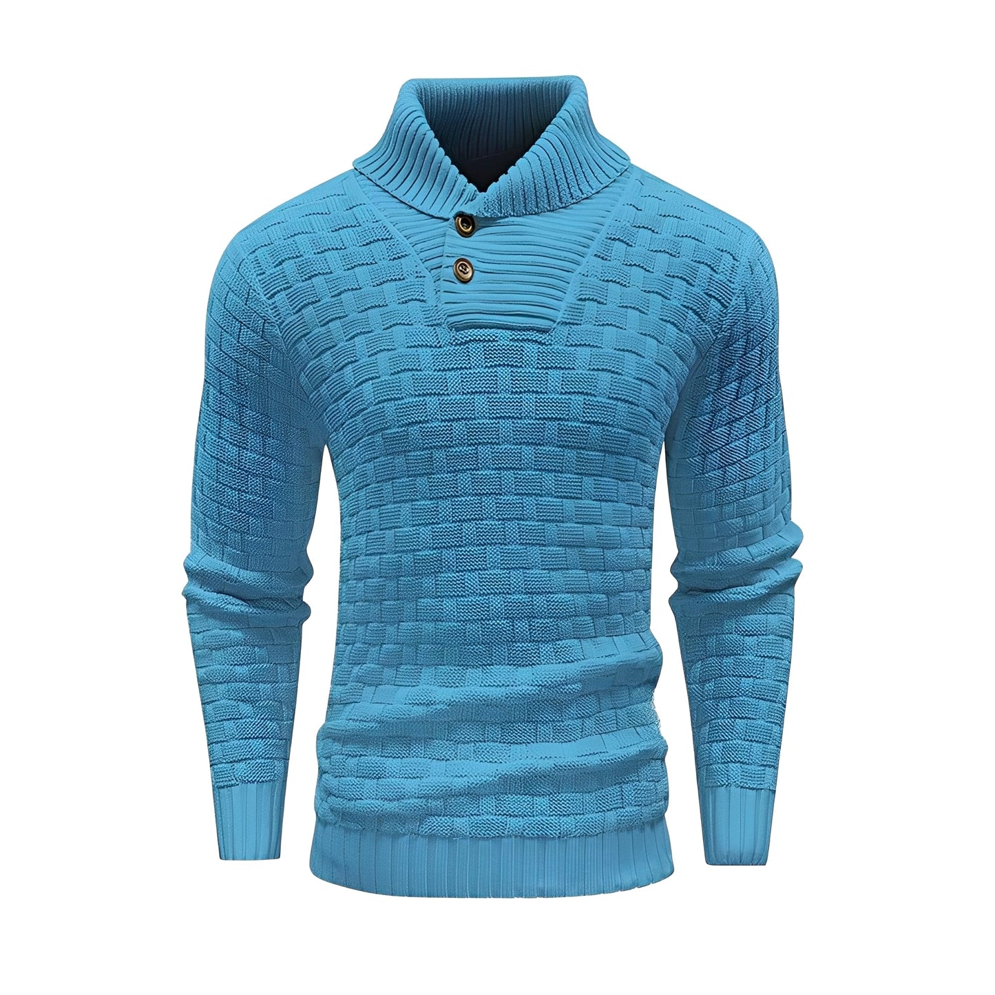 Weldon - Elegante Jersey De Cuello Alto Para Hombres