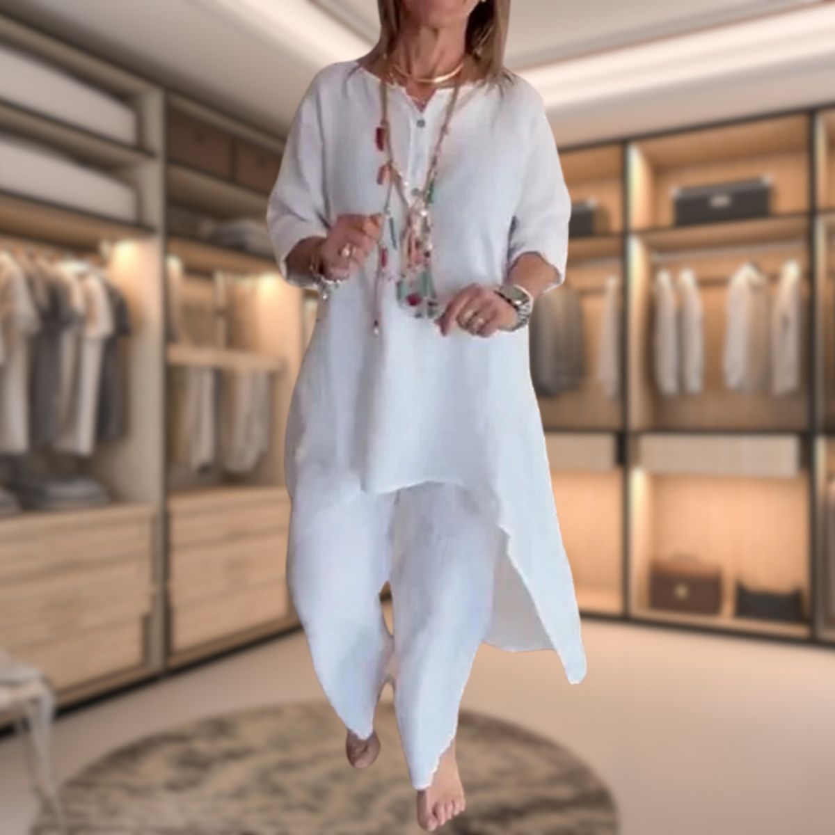 Marie | Conjunto Cómodo De Dos Piezas