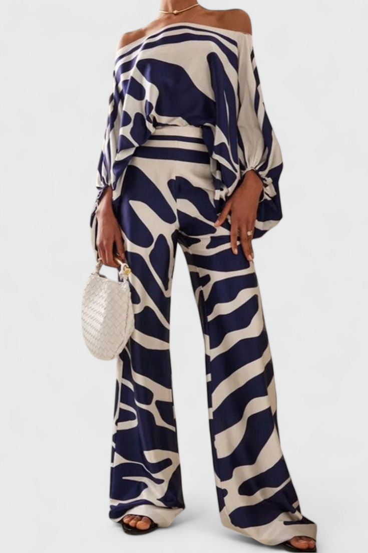 Sybella | Conjunto Elegante De Dos Piezas