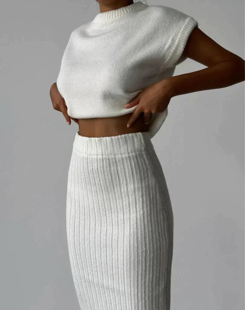Claire | Elegante y Suave Conjunto De Dos Piezas