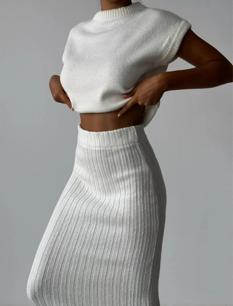 Claire | Elegante y Suave Conjunto De Dos Piezas