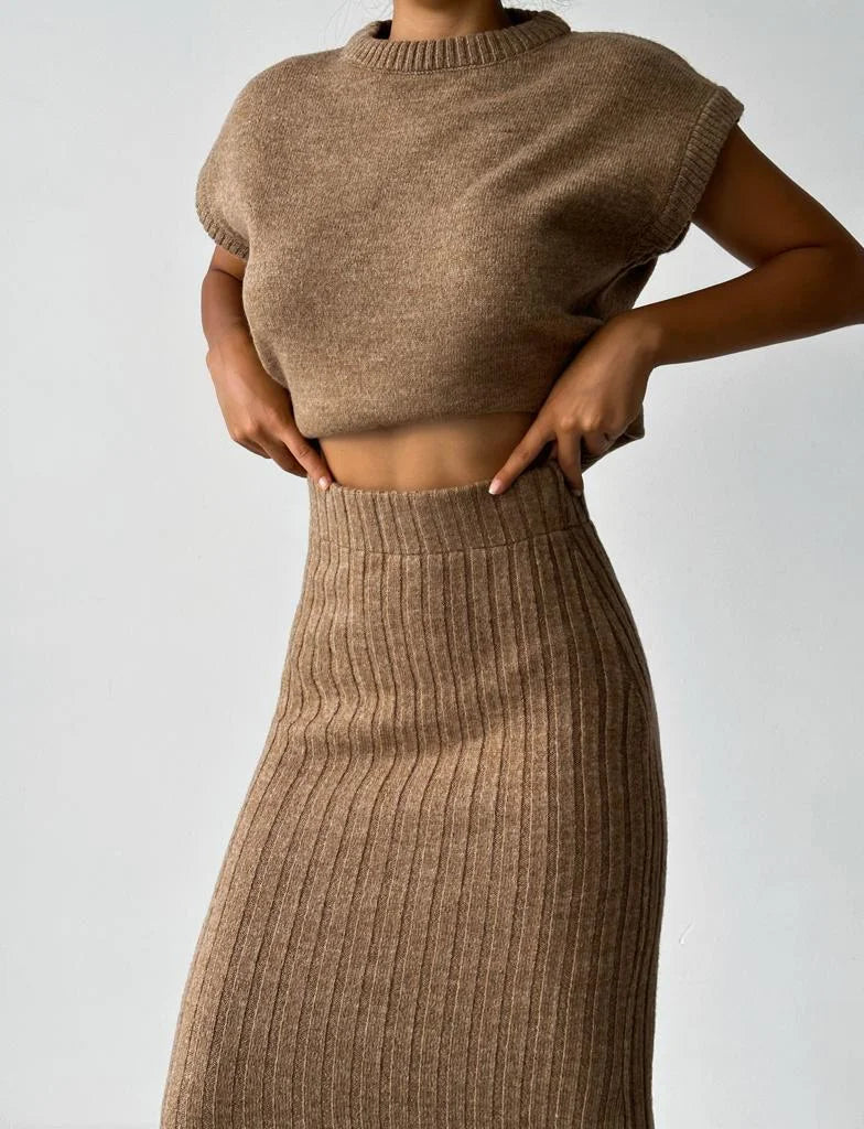 Claire | Elegante y Suave Conjunto De Dos Piezas