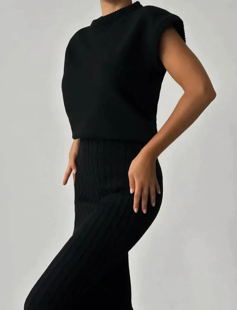 Claire | Elegante y Suave Conjunto De Dos Piezas