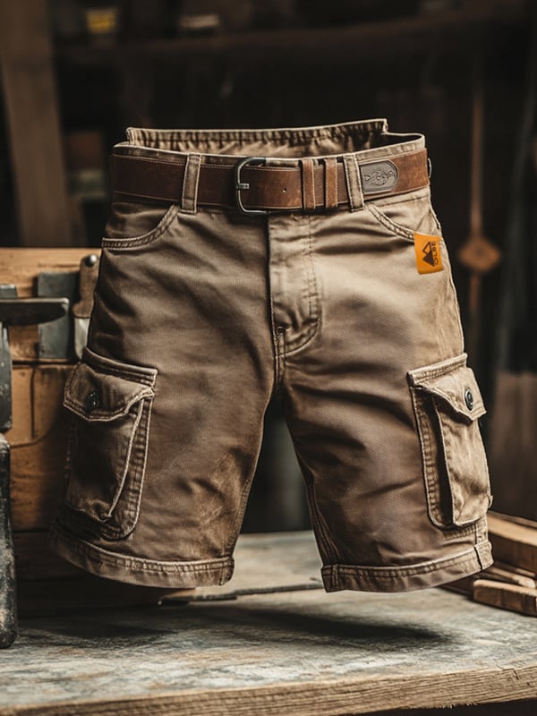 Gerd | Bermudas Cargo Resistentes Para Hombre – Multibolsillos