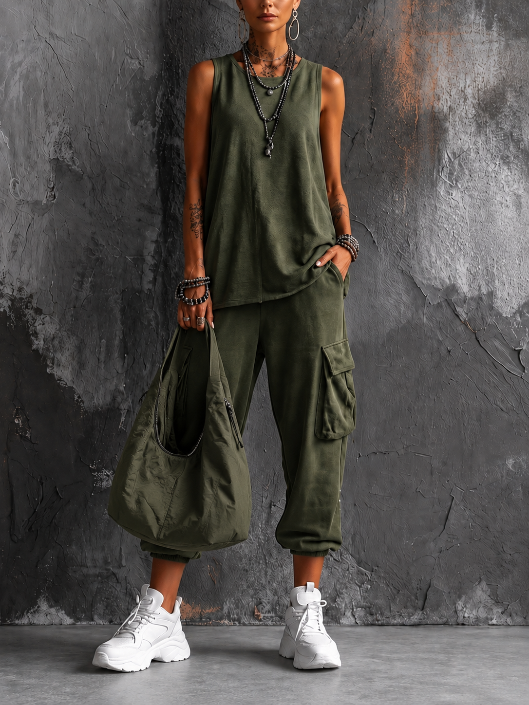 Noelia | Conjunto Casual De Confort Urbano