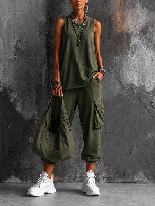 Noelia | Conjunto Casual De Confort Urbano