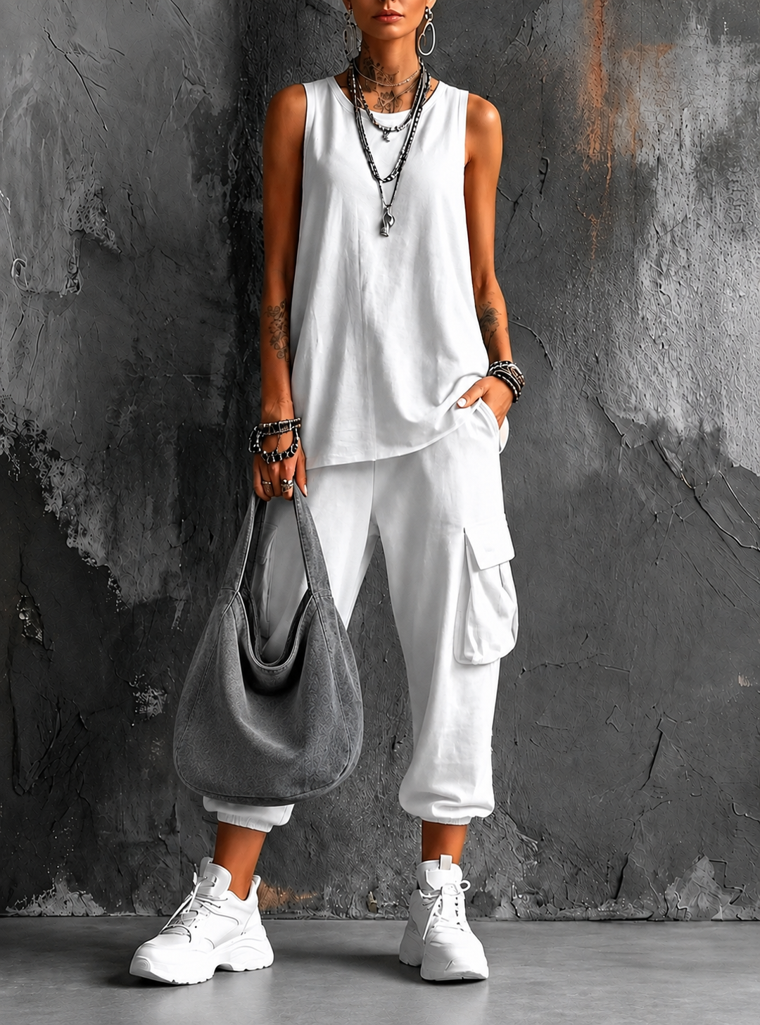 Noelia | Conjunto Casual De Confort Urbano