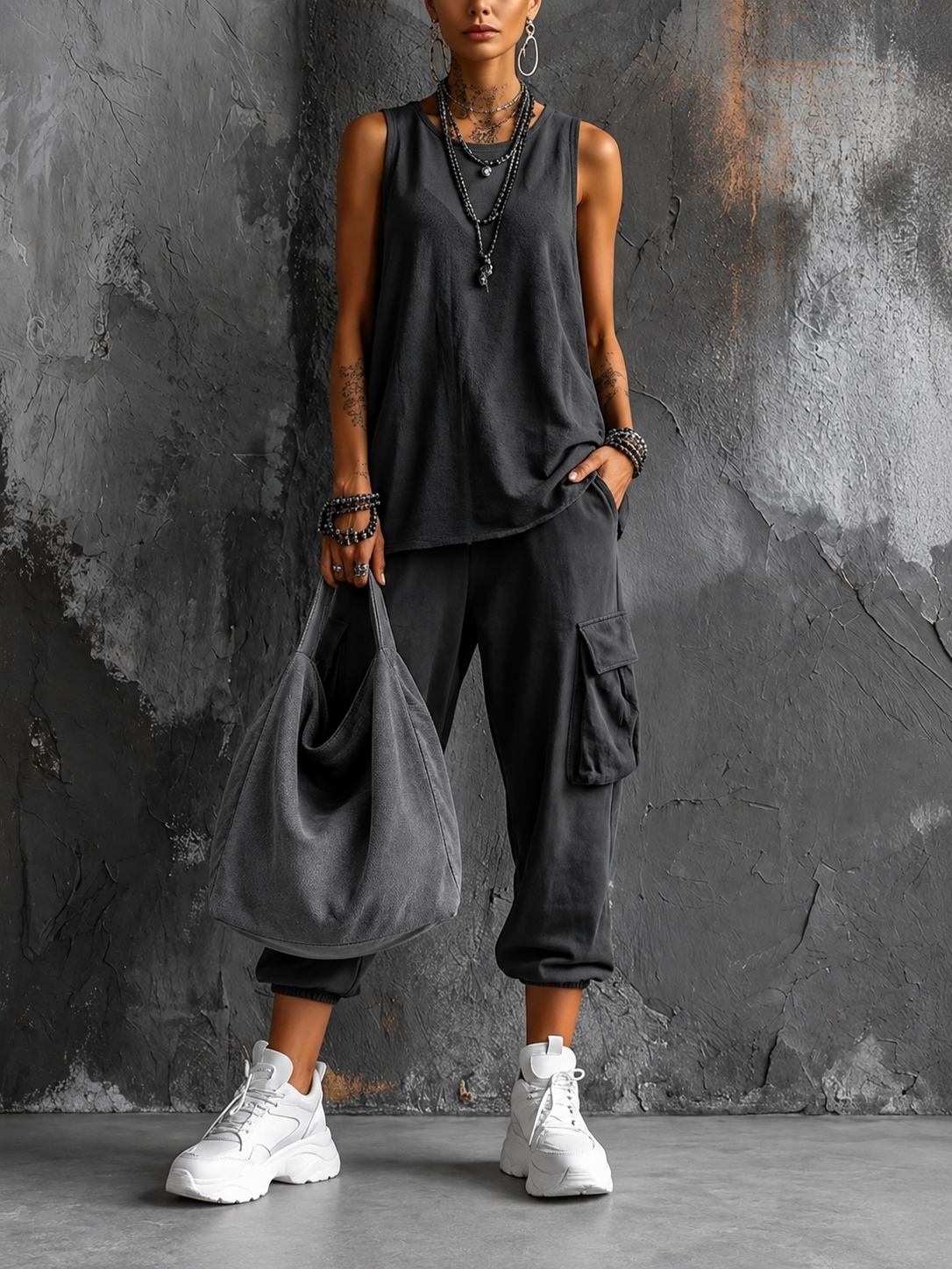 Noelia | Conjunto Casual De Confort Urbano