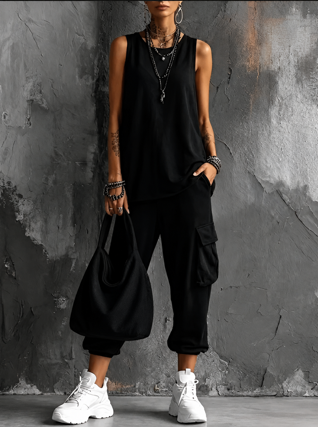 Noelia | Conjunto Casual De Confort Urbano