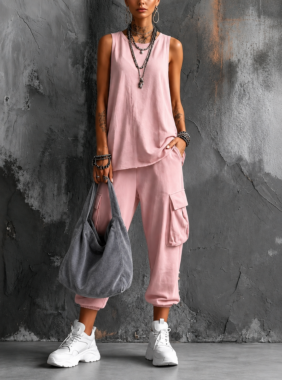 Noelia | Conjunto Casual De Confort Urbano