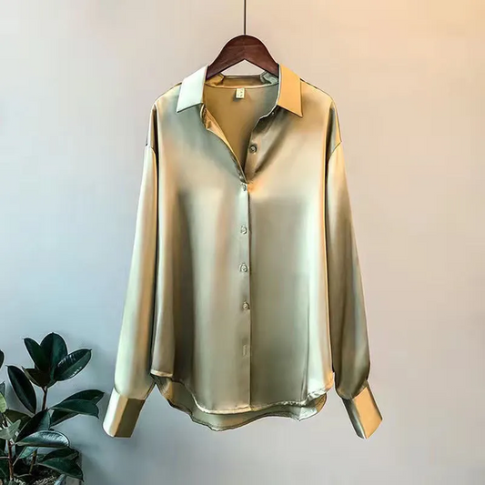 Carlota Blusa De Satén
