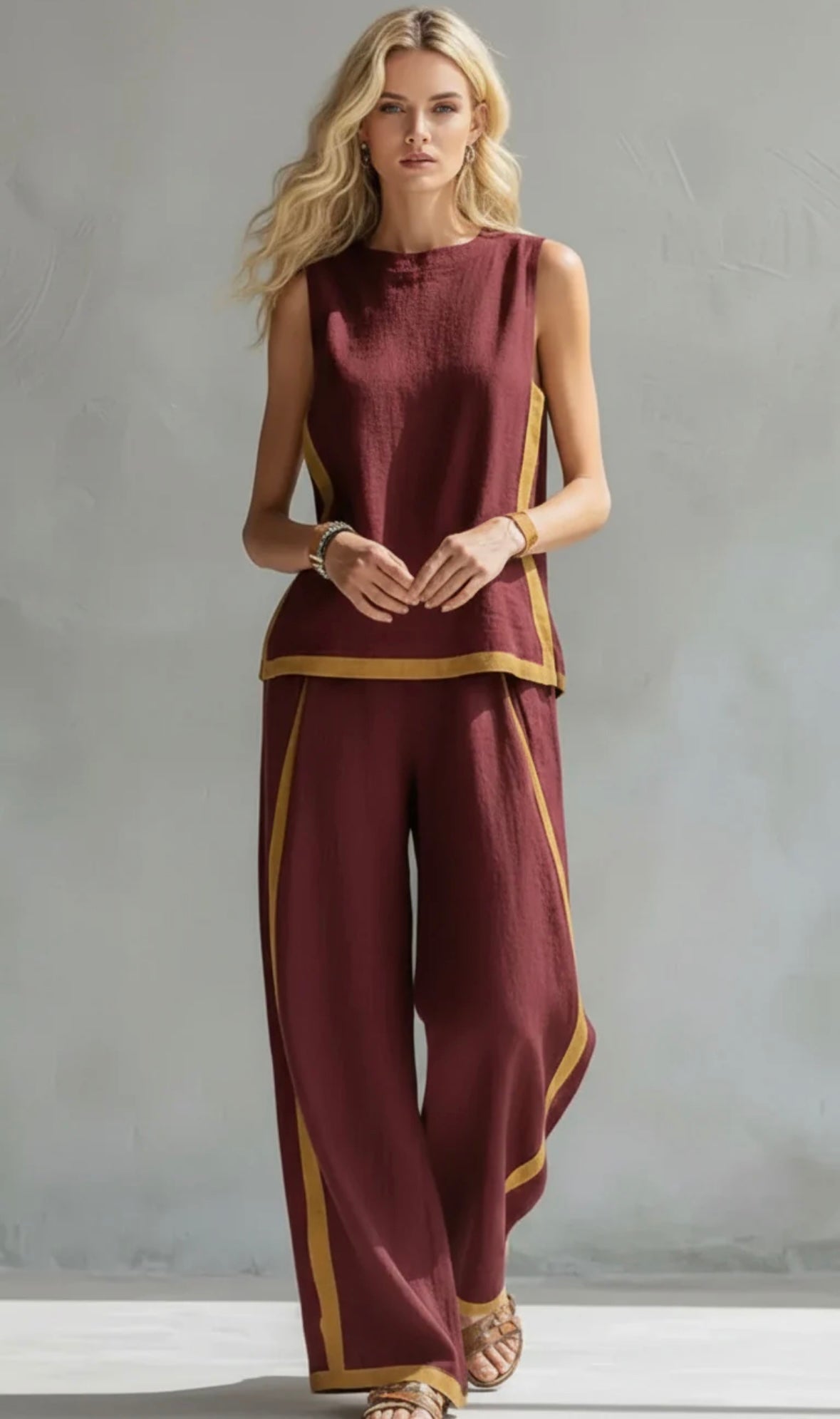 Leila | Conjunto Elegante Dos Piezas
