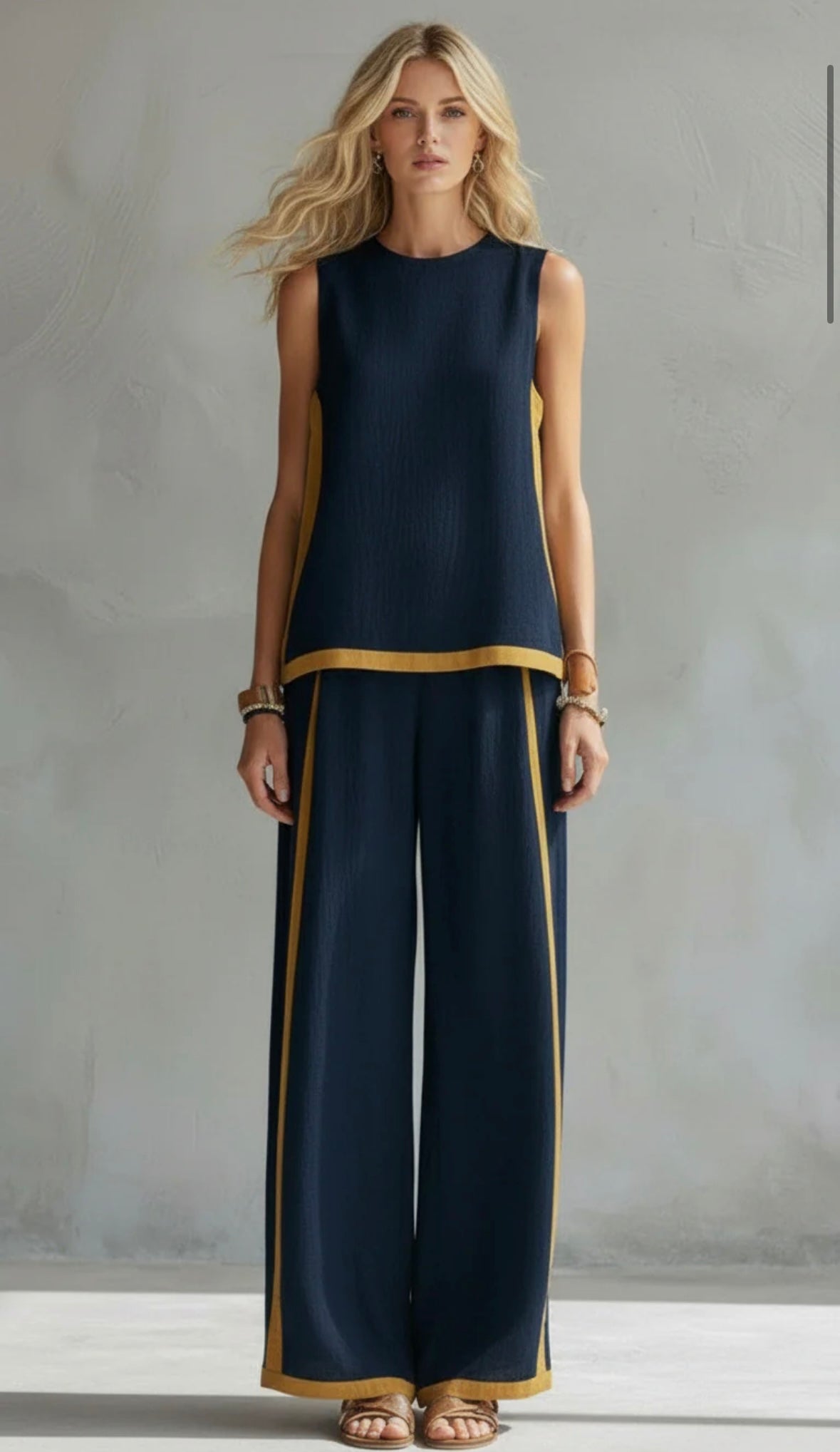 Leila | Conjunto Elegante Dos Piezas