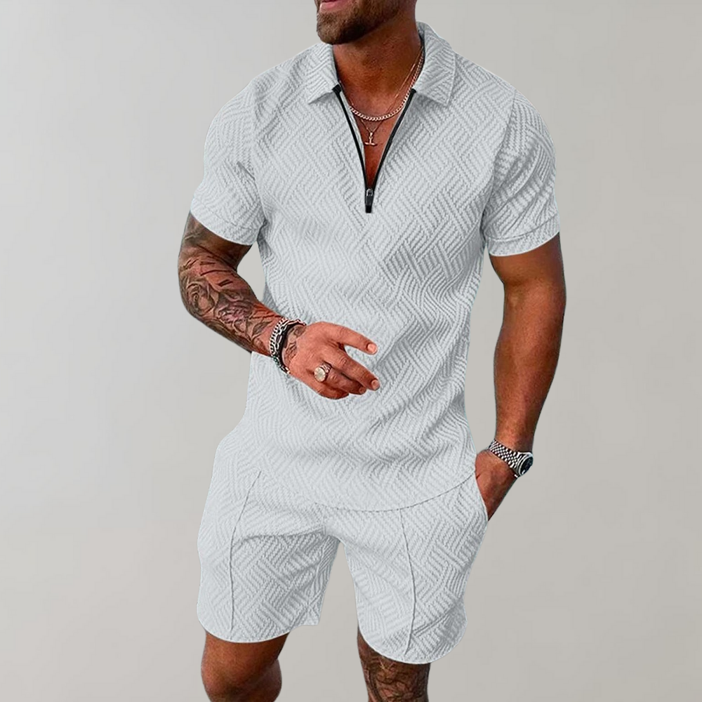 Hugo | Conjunto De Verano Con Polo Y Pantalones Cortos Para Hombre