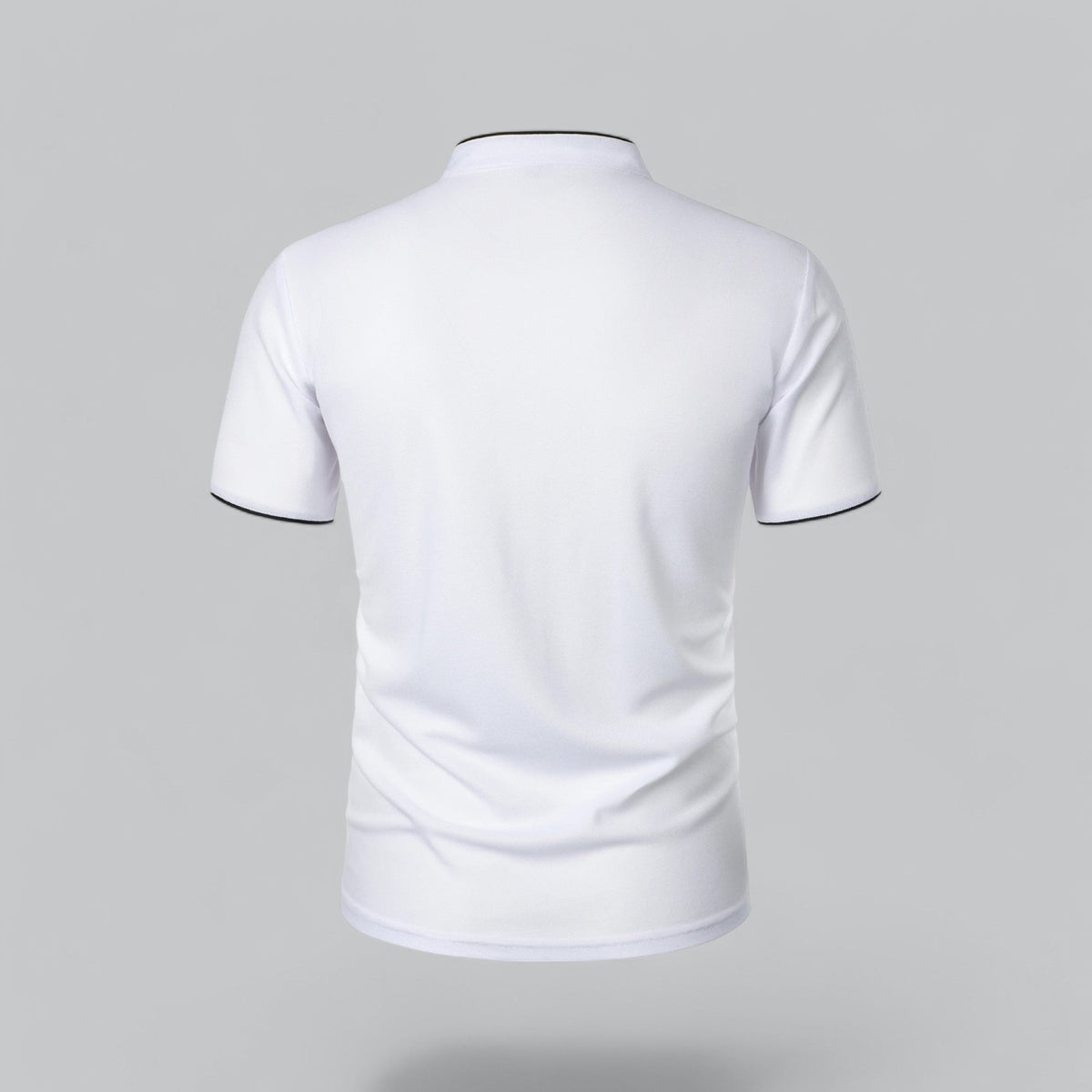 Cedric | Camiseta  Polo Sin Cuello Para Hombre