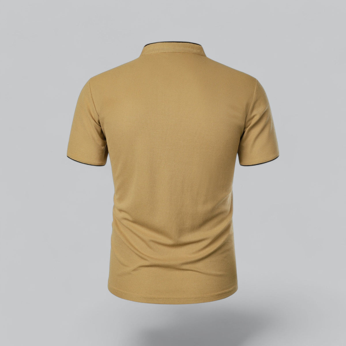 Cedric | Camiseta  Polo Sin Cuello Para Hombre