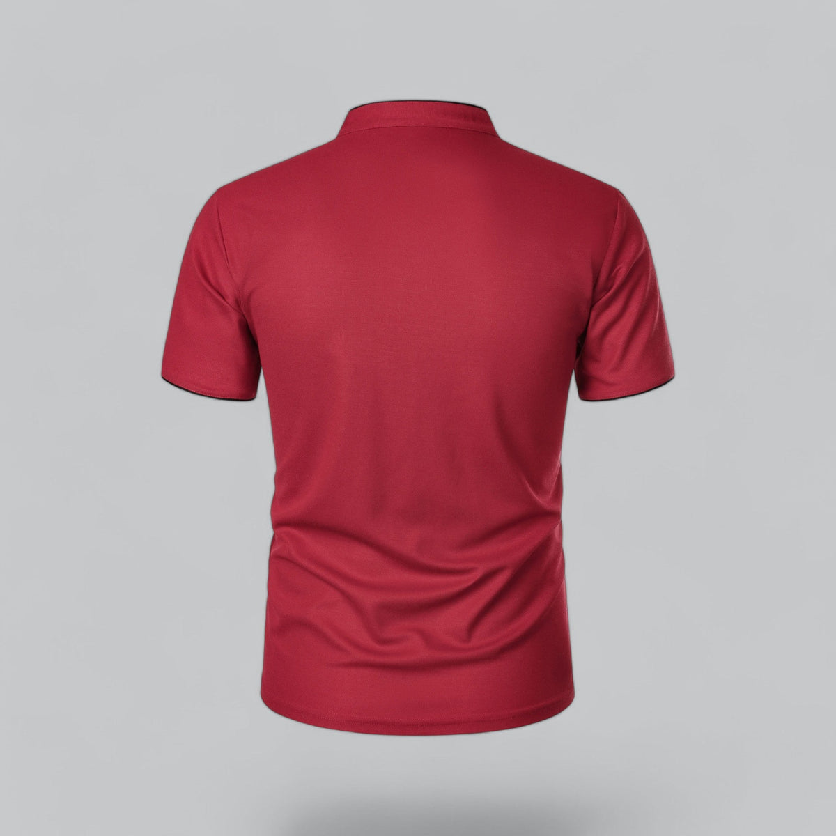 Cedric | Camiseta  Polo Sin Cuello Para Hombre