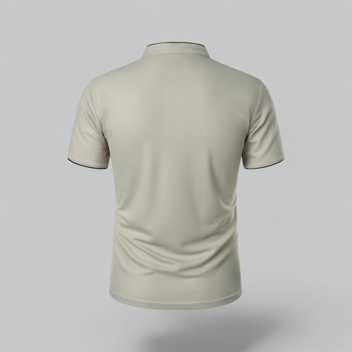 Cedric | Camiseta  Polo Sin Cuello Para Hombre