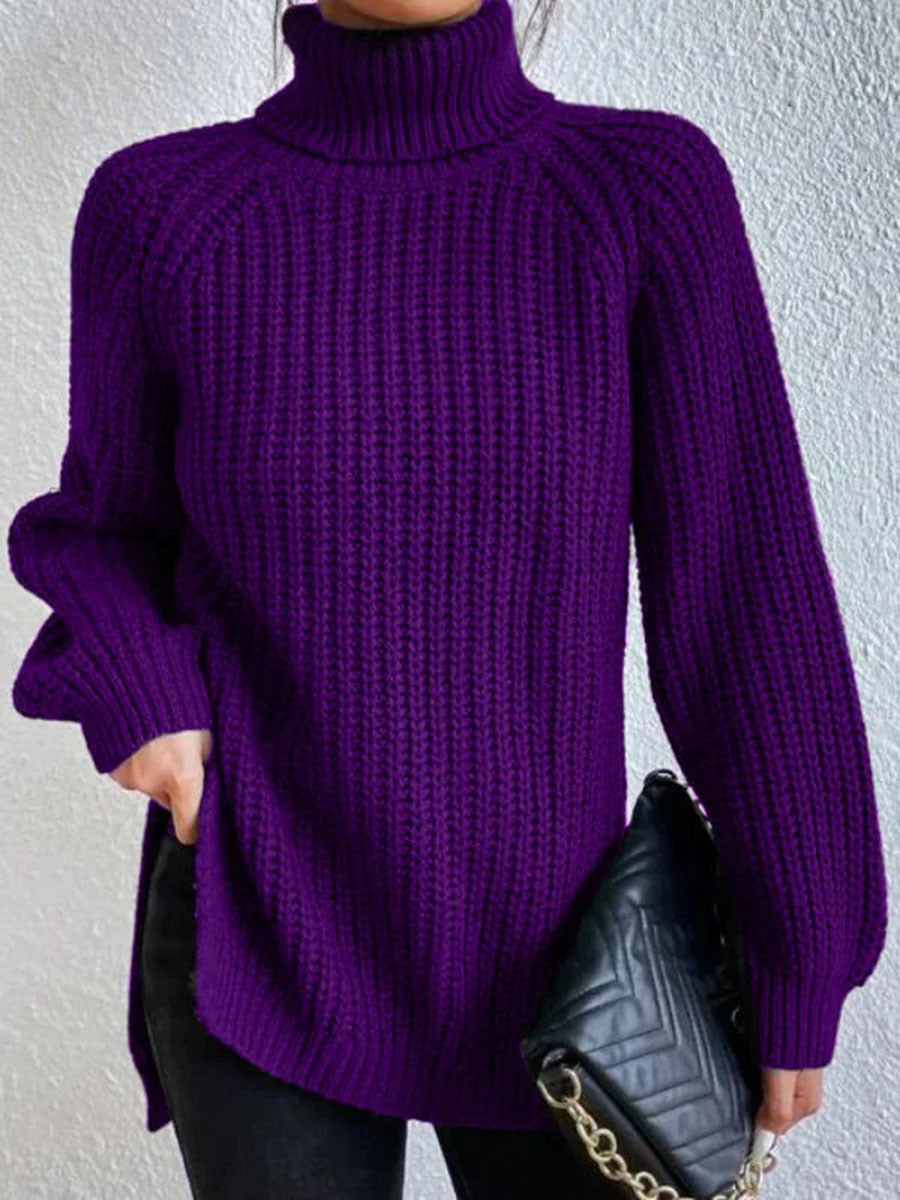 Ondine - Jersey de Punto Con Cuello Alto